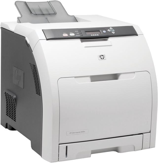 Alt view image 4 of 14 - HP Color LaserJet 3600N Q5987A Personal Up to 17 ppm 600 x 600 dpi Color Print Quality Color Ethernet (RJ-45) / USB Laser Printer