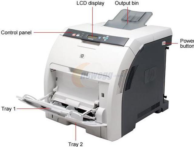 Alt view image 5 of 14 - HP Color LaserJet 3600N Q5987A Personal Up to 17 ppm 600 x 600 dpi Color Print Quality Color Ethernet (RJ-45) / USB Laser Printer