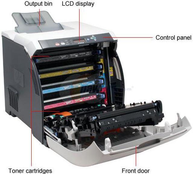 Alt view image 6 of 14 - HP Color LaserJet 3600N Q5987A Personal Up to 17 ppm 600 x 600 dpi Color Print Quality Color Ethernet (RJ-45) / USB Laser Printer