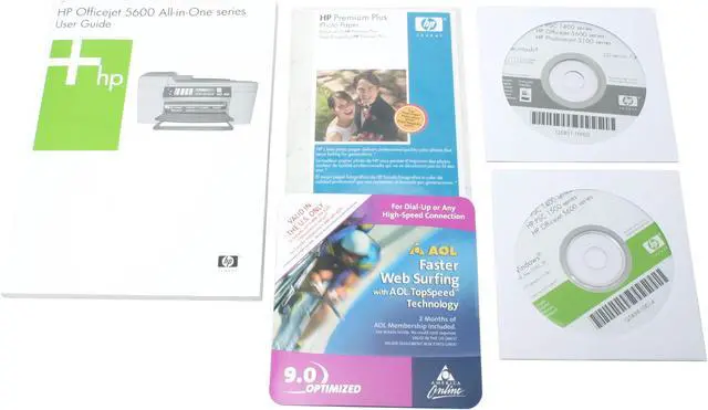 Alt view image 10 of 11 - HP Officejet 5610 Q7311A Up to 20 ppm Black Print Speed 4800 x 1200 dpi Color Print Quality USB Thermal Inkjet MFC / All-In-One Color Printer