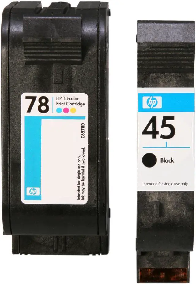 Alt view image 2 of 6 - HP 45/78 Black/Color Ink Cartridge Combo Pack (C8788FN#140)