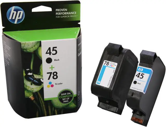 Alt view image 6 of 6 - HP 45/78 Black/Color Ink Cartridge Combo Pack (C8788FN#140)