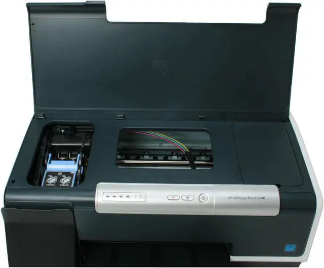 Alt view image 9 of 17 - HP Officejet Pro K5400 C8184A Up to 36 ppm Black Print Speed 4800 x 1200 dpi Color Print Quality USB InkJet Personal Color Printer