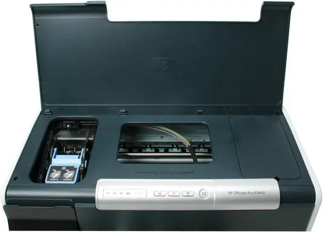 Alt view image 7 of 18 - HP Officejet Pro K5400dtn C9277A Up to 36 ppm Black Print Speed 4800 x 1200 dpi Color Print Quality USB InkJet Personal Color Printer