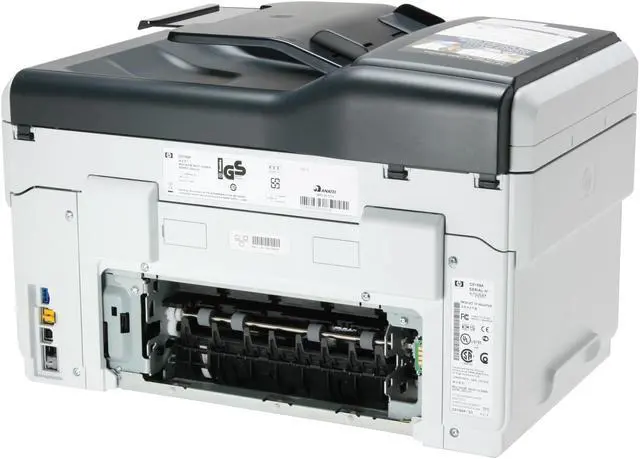 Alt view image 12 of 19 - HP Officejet Pro L7680 C8189A Up to 35 ppm Black Print Speed Ethernet (RJ-45) / USB InkJet MFC / All-In-One Color Printer