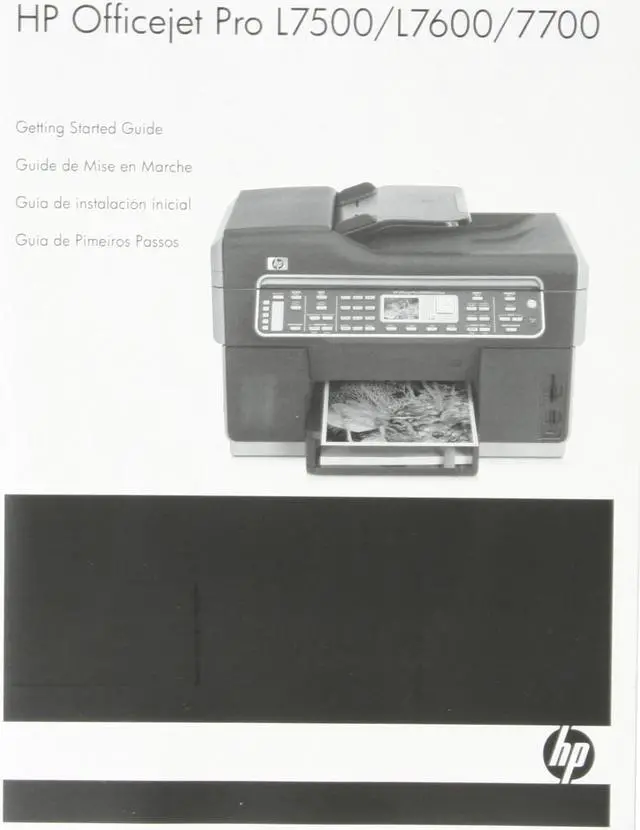 Alt view image 17 of 19 - HP Officejet Pro L7680 C8189A Up to 35 ppm Black Print Speed Ethernet (RJ-45) / USB InkJet MFC / All-In-One Color Printer