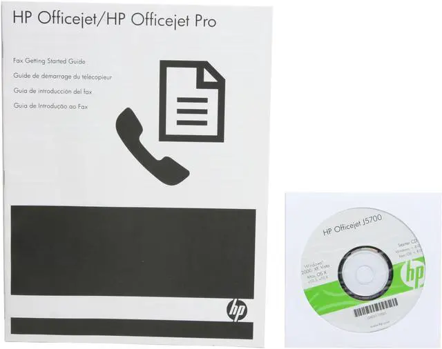 Alt view image 13 of 14 - HP Officejet J5780 Q8232A Up to 30 ppm Black Print Speed 4800 x 1200 dpi Color Print Quality USB Thermal Inkjet MFC / All-In-One Color Printer