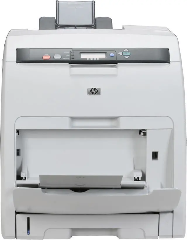 Alt view image 9 of 17 - HP Color LaserJet CP3505dn CB443A Up to 22 ppm Color USB Laser Printer