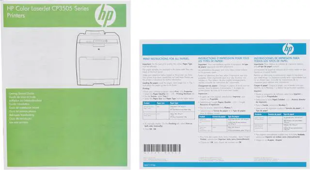 Alt view image 15 of 17 - HP Color LaserJet CP3505dn CB443A Up to 22 ppm Color USB Laser Printer
