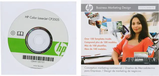 Alt view image 16 of 17 - HP Color LaserJet CP3505dn CB443A Up to 22 ppm Color USB Laser Printer