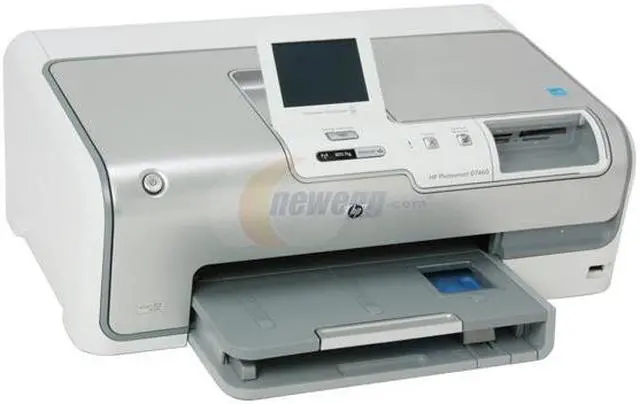 Alt view image 3 of 15 - HP Photosmart D7460 CC247A Up to 34 ppm Black Print Speed 4800 x 1200 dpi Color Print Quality Ethernet (RJ-45) / USB / Wi-Fi Thermal Inkjet Photo Color Printer