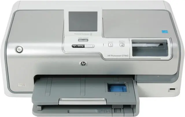 Alt view image 2 of 15 - HP Photosmart D7460 CC247A Up to 34 ppm Black Print Speed 4800 x 1200 dpi Color Print Quality Ethernet (RJ-45) / USB / Wi-Fi Thermal Inkjet Photo Color Printer