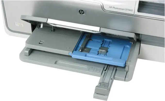 Alt view image 4 of 15 - HP Photosmart D7460 CC247A Up to 34 ppm Black Print Speed 4800 x 1200 dpi Color Print Quality Ethernet (RJ-45) / USB / Wi-Fi Thermal Inkjet Photo Color Printer