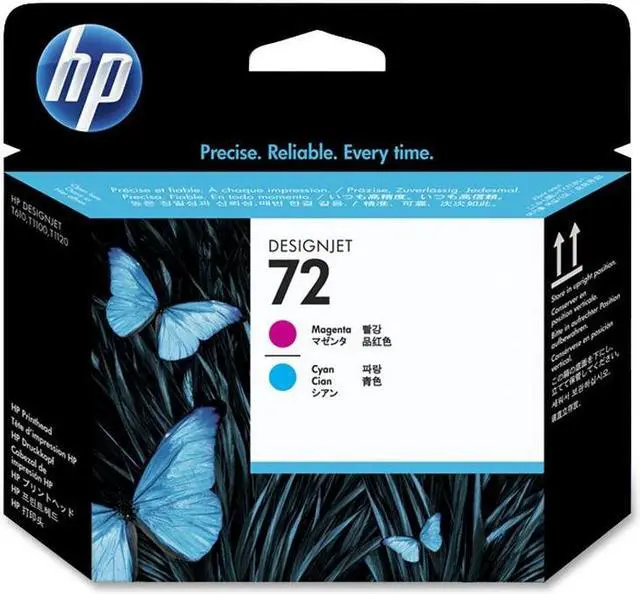 Main image of HP 72 (C9383A) Printhead For HP Designjet T610 and T1100 printers Magenta, Cyan