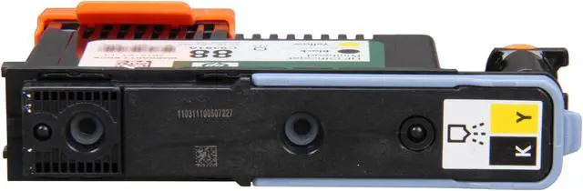 Alt view image 5 of 6 - HP 88 (C9381A) Printhead For HP Officejet Pro K550, K550dtn, K550dtwn Black & Yellow
