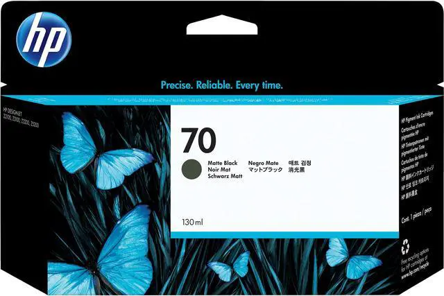 Main image of HP 70 Vivera Ink Cartridge - Matte Black