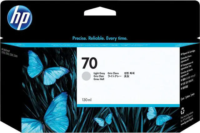Main image of HP 70 Ink Cartridge - Light Gray