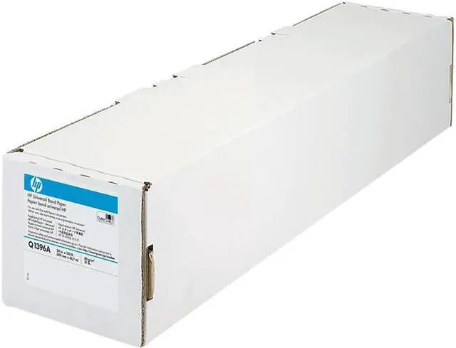 Main image of HP Q1396A Universal Bond Paper - 24" x 150' paper for HP designjets - 1 roll