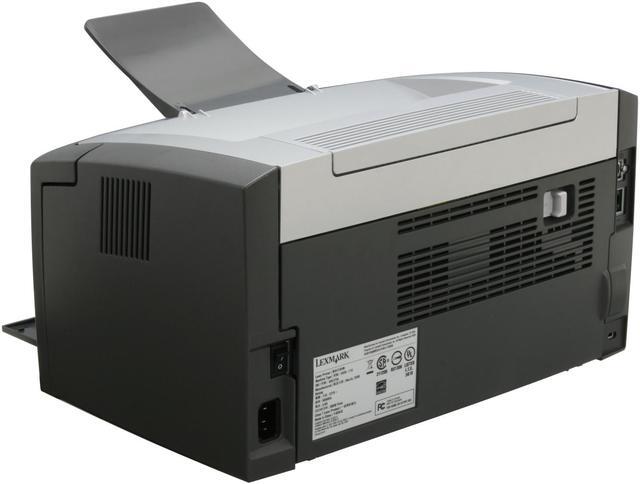 Alt view image 3 of 15 - Lexmark E120n 23S0300 Workgroup Up to 20 ppm Monochrome Ethernet (RJ-45) / USB Laser Printer