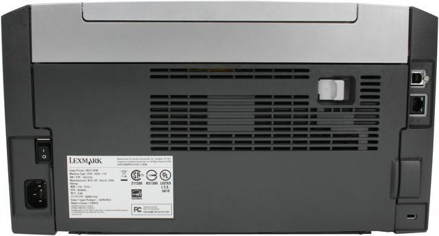 Alt view image 12 of 15 - Lexmark E120n 23S0300 Workgroup Up to 20 ppm Monochrome Ethernet (RJ-45) / USB Laser Printer