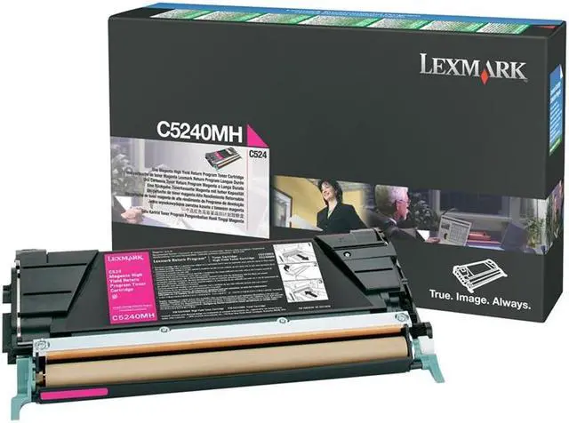 Main image of Lexmark C5240MH High Yield Return Program Toner Cartridge - Magenta