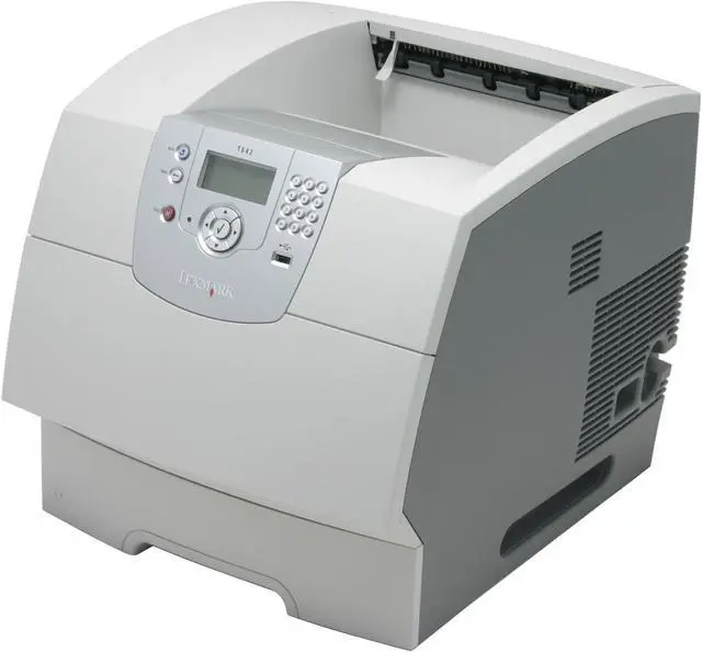 Alt view image 3 of 11 - Lexmark T642 20G0200 Personal Up to 45 ppm Monochrome LPT / USB Laser Printer