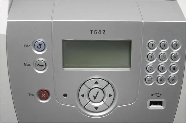 Alt view image 10 of 11 - Lexmark T642 20G0200 Personal Up to 45 ppm Monochrome LPT / USB Laser Printer