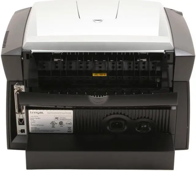 Alt view image 6 of 9 - Lexmark E342N 28S0600 Workgroup Up to 30 ppm (Letter, Black) Up to 28 ppm (A4, Black) Monochrome Ethernet (RJ-45) / LPT / USB Laser Printer