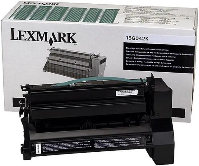Main image of Lexmark 15G042K High Yield Return Program Toner Cartridge - Black