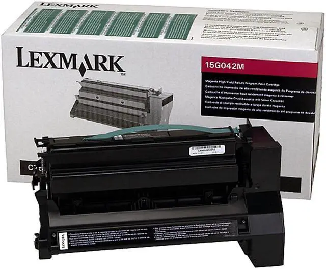 Main image of Lexmark 15G042M High Yield Return Program Toner Cartridge - Magenta
