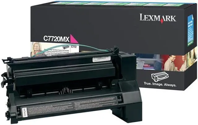 Main image of Lexmark C7720MX Extra High Yield Return Program Toner Cartridge - Magenta