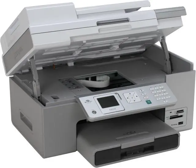 Alt view image 9 of 17 - LEXMARK X9350 30B0000 Up to 32 ppm Black Print Speed 4800 x 1200 dpi Color Print Quality Ethernet (RJ-45) / USB / Wi-Fi InkJet MFC / All-In-One Color Printer
