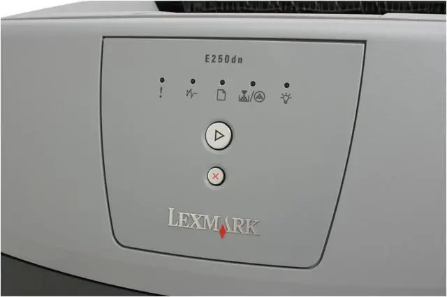 Alt view image 6 of 15 - Lexmark E250dn 33S0300 Workgroup Up to 28 ppm Monochrome Ethernet (RJ-45) / LPT / USB Laser Printer