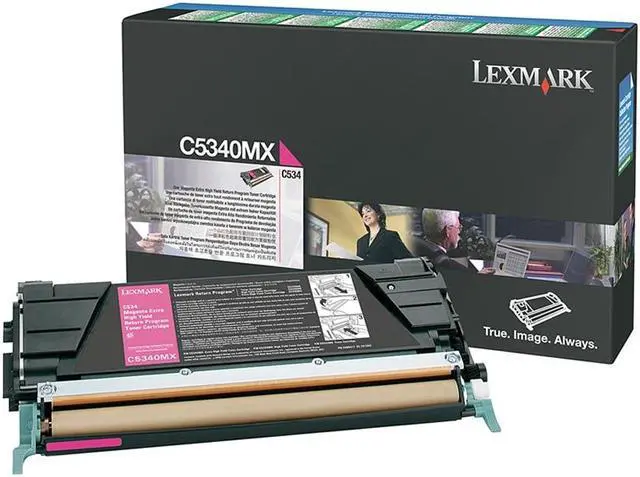 Main image of Lexmark C5340MX Extra High Yield Return Program Toner Cartridge - Magenta