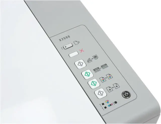 Alt view image 11 of 16 - LEXMARK X2500 21A0500 22 ppm Black Print Speed Up to 4800 x 1200 dpi Color Print Quality USB InkJet MFC / All-In-One Color Printer