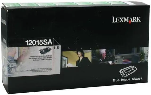 Alt view image 9 of 9 - Lexmark 12015SA Return Program Toner Cartridge - Black