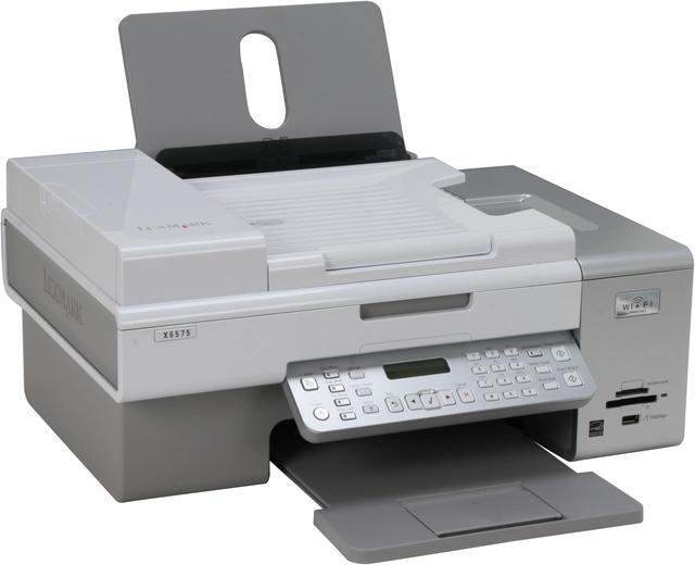 Alt view image 3 of 17 - LEXMARK X6575 Professional 16Y1500 Up to 28 ppm Black Print Speed 4800 x 1200 dpi Color Print Quality USB / Wi-Fi Thermal Inkjet MFC / All-In-One Color Printer