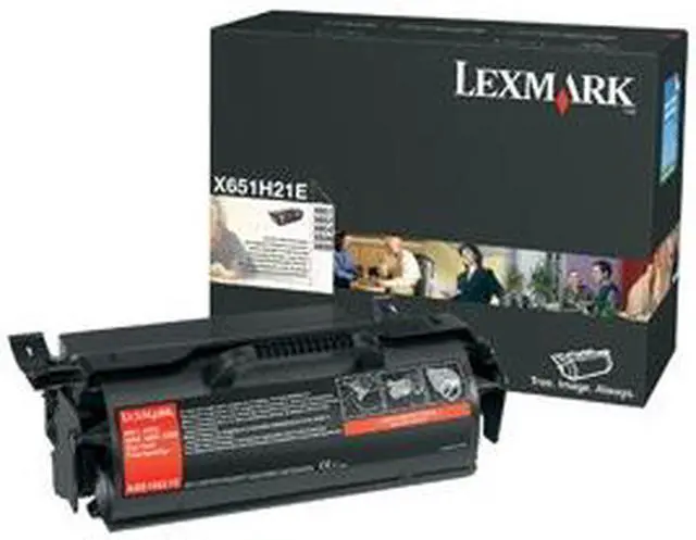 Main image of Lexmark X651H21A High Yield Toner Cartridge - Black