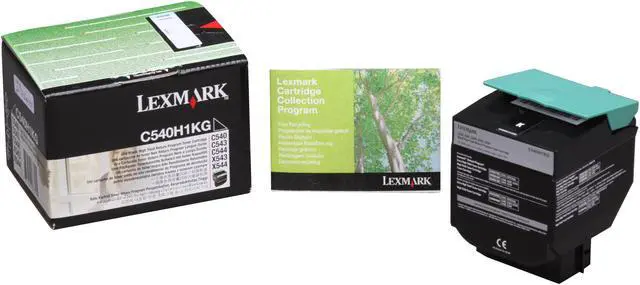 Alt view image 5 of 5 - Lexmark C540H1KG Toner Cartridge - Black