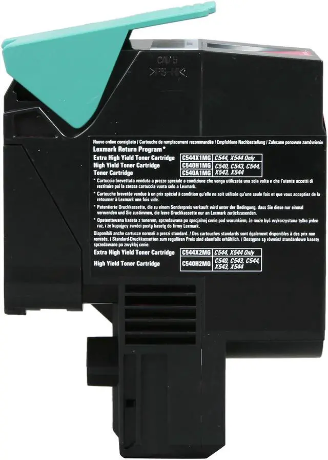 Alt view image 3 of 5 - Lexmark C540H1MG Return Program Toner Cartridge - Magenta