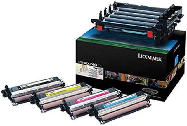 Main image of LEXMARK (C540X74G) Imaging Kit Black and Color for C540, C543, C544, X543, X544