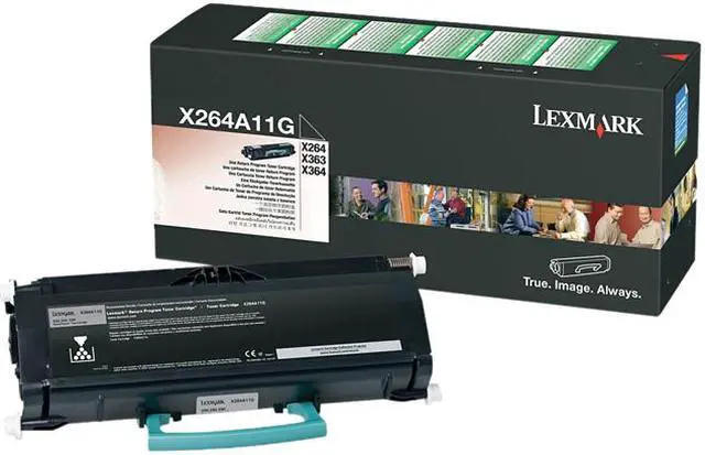 Main image of Lexmark X264A11G Return Program Toner Cartridge - Black