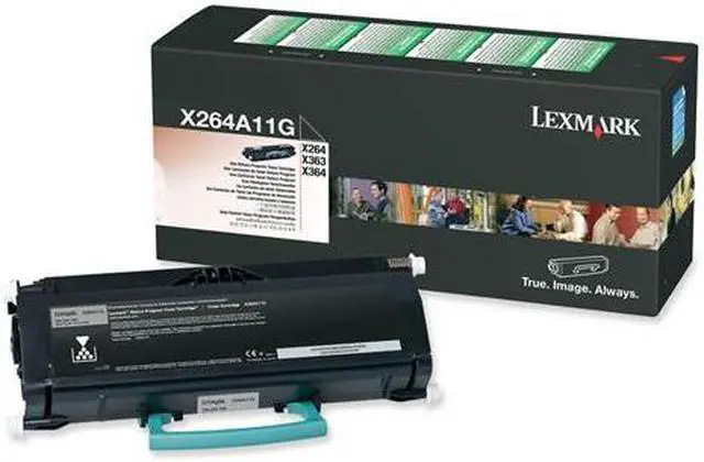 Main image of Lexmark X463A11G Return Program Toner Cartridge - Black