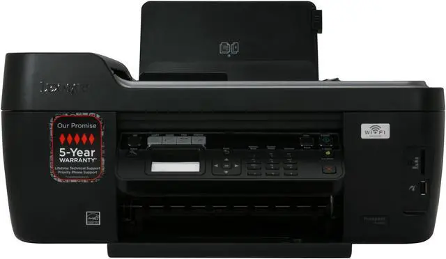 Alt view image 2 of 9 - LEXMARK Prospect Pro205 Up to 33 ppm Black Print Speed 4800 x 1200 dpi Color Print Quality USB / Wi-Fi InkJet MFC / All-In-One Color Printer