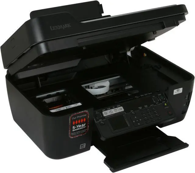 Alt view image 5 of 9 - LEXMARK Prospect Pro205 Up to 33 ppm Black Print Speed 4800 x 1200 dpi Color Print Quality USB / Wi-Fi InkJet MFC / All-In-One Color Printer