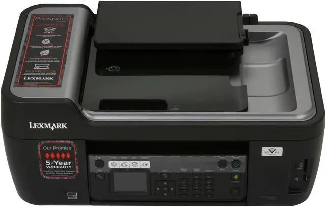 Alt view image 7 of 9 - LEXMARK Prospect Pro205 Up to 33 ppm Black Print Speed 4800 x 1200 dpi Color Print Quality USB / Wi-Fi InkJet MFC / All-In-One Color Printer