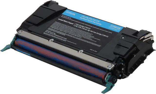 Alt view image 3 of 7 - Lexmark C734A1YG Return Program Toner Cartridge - Yellow