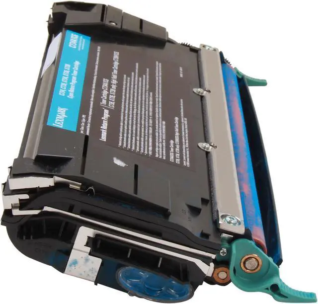 Alt view image 6 of 6 - Lexmark C734A1CG Return Program Toner Cartridge - Cyan