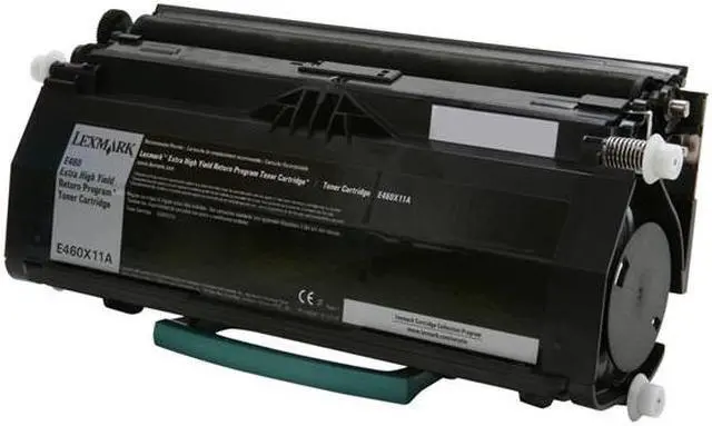 Main image of Lexmark E460X11A Extra High Yield Return Program Toner Cartridge - Black