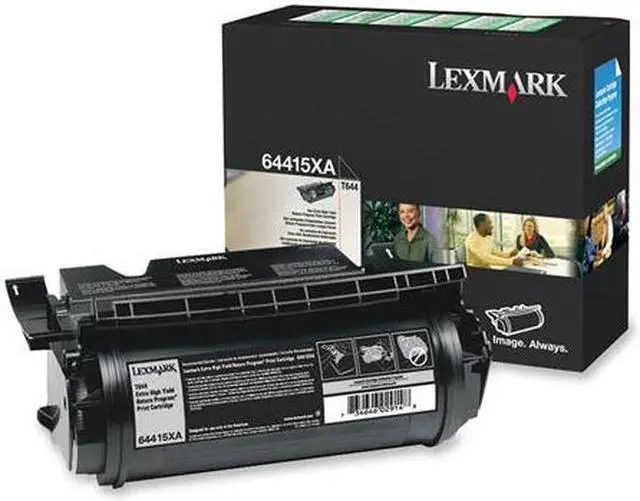 Main image of Lexmark 64415XA Extra High Yield Return Program Toner Cartridge - Black